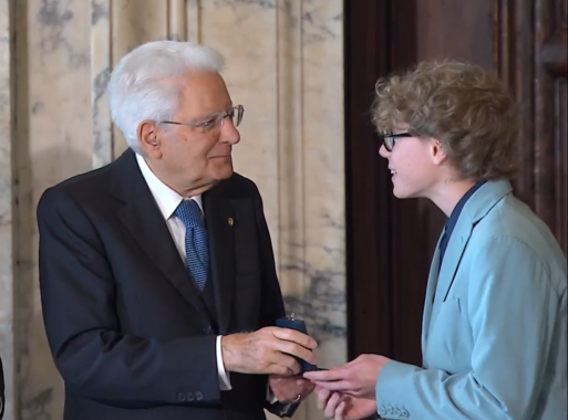 Guerrino Davide Cassella insignito dal presidente Mattarella